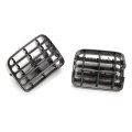 Kimiss Air Vent Grille For Thalia I Clio Ii 2-piece Center Ac Mesh Panel Ventilation Outlet Cover Car Interior Dashboard Trim