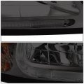 Led Drl L-bar Smoked Housing Amber Corner Projector Headlight Lamps Tool Kit Compatible With Ford Mustang 99-04