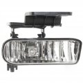 Passenger Side Fog Light Assembly For Chevy Silverado Pick Up 1999 To 2002 Replacement Gm2593113 And 10368477 Halogen Round 
