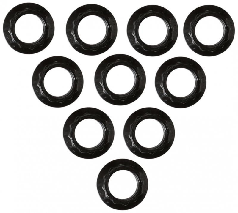 Stainless Steel 1 2-20 12 Point Nuts 9 16 Socket Size 180000 Psi Pack Of 10 Model 300-8334