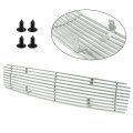 Front Upper Bumper Chrome Billet Grille For Nissan Maxima 2009-2014 Silver 