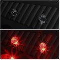 Auto Dynasty 2pcs Red 3d Led Bar Rear Tail Lights Brake Lamps Compatible With Dodge Ram 1500 2500 3500 09-17 Driver And