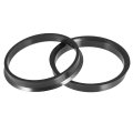2pcs Plastic 73 1mm To 67 Car Hub Centric Rings Wheel Bore Center Spacer 