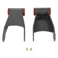 2 Drop Lowering Shackle Kit Rear 413710 Fits For Ford 