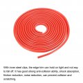 Uxcell Edge Trim Red U Shape Protector Rubber With Steel Clips Fits 3 64 -3 32 14 76ft 4 5meter Length Door Guards