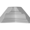 Ekena Millwork Mic03x03pa 3-inch P X H Inside Corner For Molding Mld03x03x04pa 