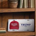License Plate Donald Trump Classic Maga Hat President 2024  Aluminum Uv Protected Long Lasting 