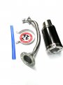 Usonline911 High Performance Exhaust System Muffler For Yamaha 50cc-400cc 4 Stroke Scooters