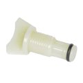 Radiator Drain Petcock For Chevy Silverado 2500 3500 Hd 2017 2018 2019 White Plastic Coarse Thread Type Part Number 22790134 