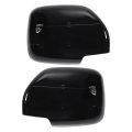 Gloss Black Side Mirror Cover Cap Overlay For Lexus Lx470 1998 2007 And Toyota Land Cruiser Lc100 J100 Pair Of Rear View Guard 