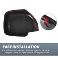 Gloss Black Side Mirror Cover Cap Overlay For Lexus Lx470 1998 2007 And Toyota Land Cruiser Lc100 J100 Pair Of Rear View Guard