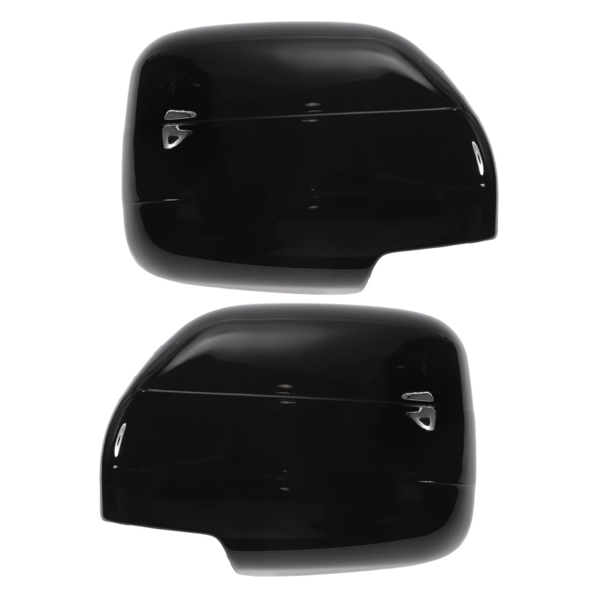 Gloss Black Side Mirror Cover Cap Overlay For Lexus Lx470 1998 2007 And Toyota Land Cruiser Lc100 J100 Pair Of Rear View Guard
