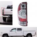 Wflnhb Driver Side Tail Light Replacement For 2005-2015 Toyota Tacoma Pickup Truck Red Clear Rear Brake Lamp Left