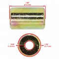 Caltric Rear Lower A-arm Bushing Kit For Polaris Sportsman 400 2003-2005 2011-2013 Hawkeye 2x4 2011-2014