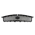 Munirater Front Bumper Grille Gloss Black Mesh Grill With Camera Hole Replacement For 2015 2016 2017 2018 2019 Q70 Q70l