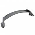 Hecasa Rear Trunk Spoiler Wing Compatible With 2016-2021 Honda Civic Hatchback Lid Carbon Fiber Printing Abs Plastic