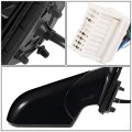 Hy1321239 Factory Style Passenger Right Side Mirror Manual Folding Power Adjust Heated Glass Turn Signal Blind Spot Detection