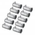 Emt Coupling 20mm 13 16 Inch Set Screw Conduit Fittings 44mm Length Electrical Pipe Connector 0 6mm Wall Thick 25pack 