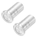 2pcs 15mm 0 59 Door Latch Dust Protector 304 Stainless Steel Dust-proof Security Sliding Lock Inserts Barrel Bolt Accessories 