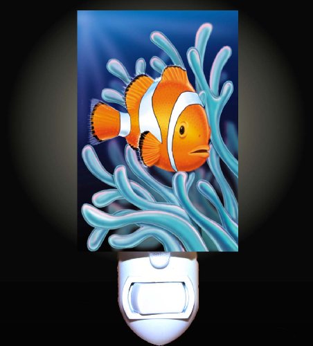 Clownfish In Aneome Decorative Nightlight