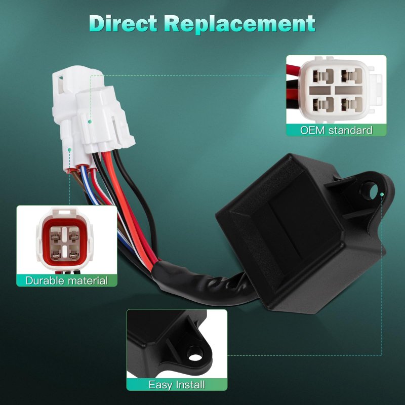 Cdi Box Module Ignition Coil 4bd-85540-10-00 For Yamaha Timberwolf 2wd Yfb250 1994 To 1999 Atv Utv