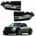 2pcs Cab Corners Crew Steel Replacement For 2009-2014 F-150 4 Door Pickup Truck