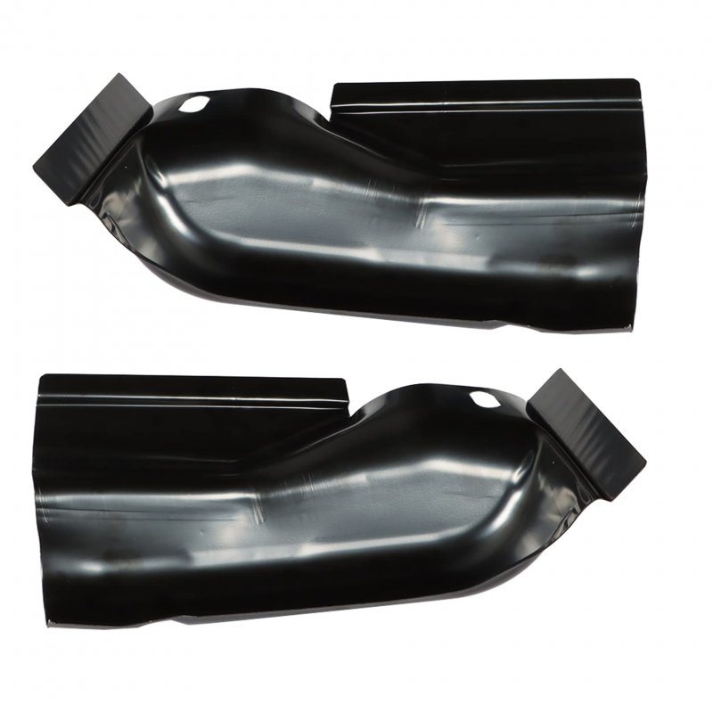 2pcs Cab Corners Crew Steel Replacement For 2009-2014 F-150 4 Door Pickup Truck