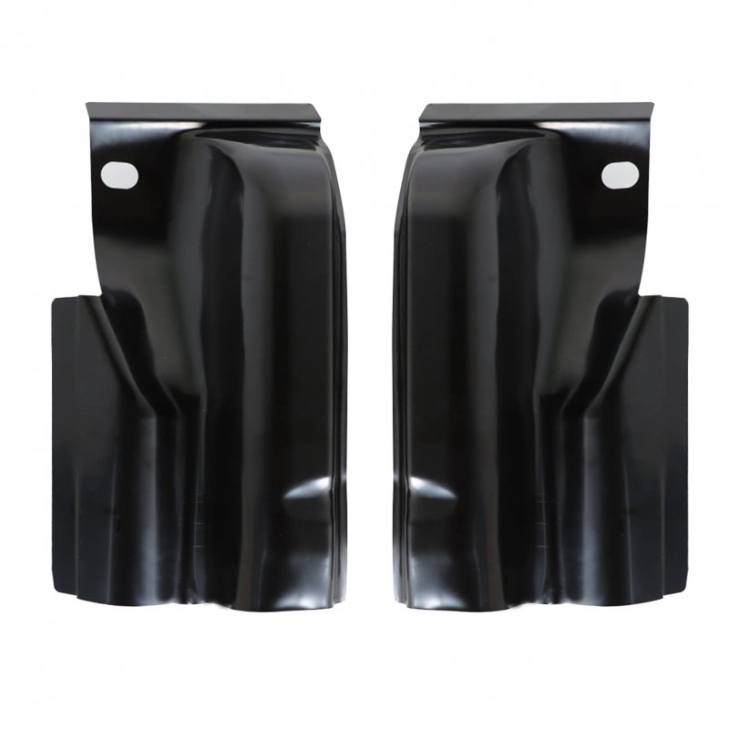 2pcs Cab Corners Crew Steel Replacement For 2009-2014 F-150 4 Door Pickup Truck