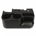 Kuafu Center Console Cup Holder Compatible With 1999-2001 Ford Super Duty Truck F250 F350 F450 F550 Abs Organizer Attachment