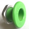 Billet Bushing Bow Eye Flat Top For Yamaha Superjet Sj Waverunner Gp Blaster Green Machined Aluminum 1 In Diameter 7 8 Thread 