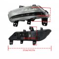 Gxywady 2013-2016 Mkz Front Right Passenger Side Fog Light Lamp Assembly Rh Fo2592242