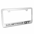Ipick Image For Ford Mustang Gt Outline Mirror Chrome Metal License Plate Frame