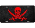Pirate License Plate 