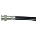 Mitsubishi Montero 1992-2000 Brake Hose Epdm Rubber Black Flexible Male End Treated Steel 7 16 Inches-24 1 Thread Size