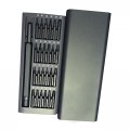 Nc Plastic 24 In 1 Aluminum Handle Pc Mobile Speakers Screwdriver Set Precision Magnetic Screw Driver Repair Kit Phillips Cross