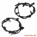 A-premium Abs Wheel Speed Sensor Compatible With Ford Models F-150 F150 2015-2020 Rear Driver Passenger Side 2-pc Set Replace