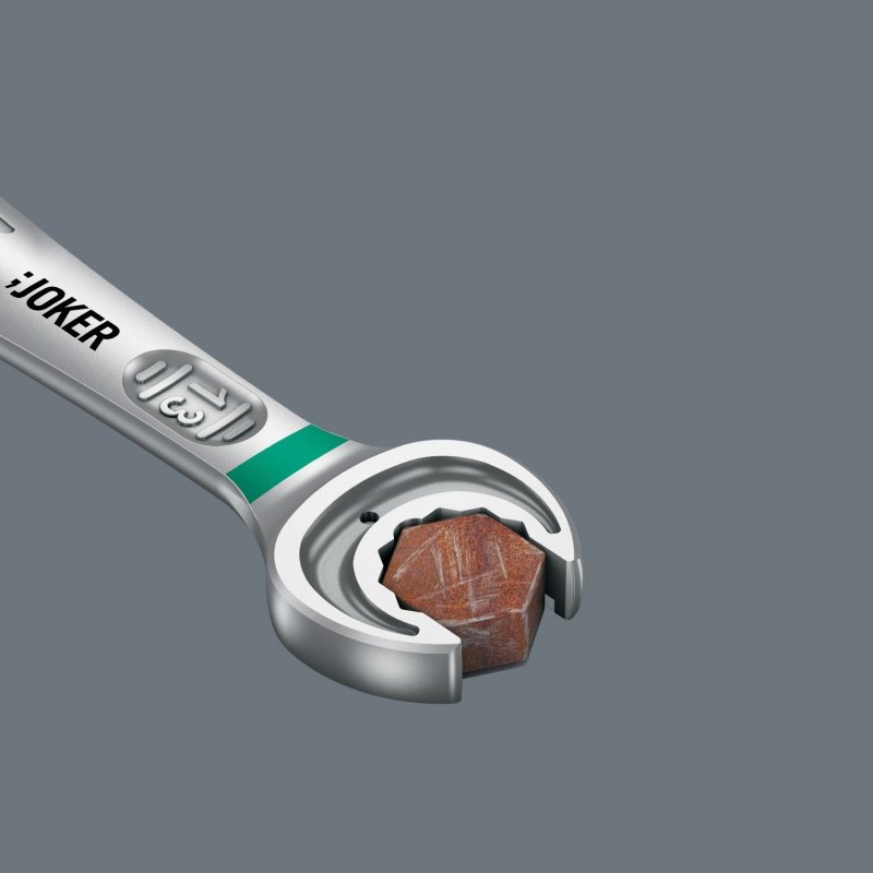 Joker Sb Ratcheting Combination Wrench 11 16 In 80 Tooth Ring Ratchet With Open End Fastener Hold And Depth Stop Model