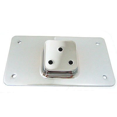 Generic Laydown License Plate Mount Bracket For Harley-davidson Mw11-96cl