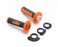 Closed Lock On Hand Grip Set For 300 350 450 500 Xc Xc-w Sx-f Exc-f 1999-2016 Black Rubber Handlebar Grips With Throttle 
