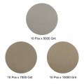 Uxcell 5-inch Hook And Loop Sanding Disc Wet Dry Silicon Carbide 5000 7000 10000 Grit Assorted 30 Pcs