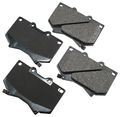 Act812 Proact Ultr Ceramic Disc Brake Pad Kit Grey 