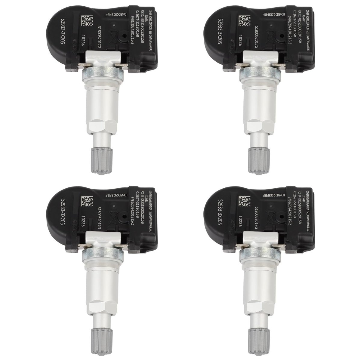 Tire Pressure Sensor 315mhz Tpms Replacement For 2014 Hyundai Elantra Coupe Replaces Tpms032 52933-3x205 52933-3x205u