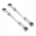 Motoforti 2pcs 110mm Length 8mm Hole Diamete Adjustable Steering Tie Rod Ball Joint For 49cc Electric Atv Go Kart Accessory 