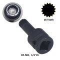 Utmall Hand Tool Car Seat Screw Removal Socket Remove 1 2 Dr 16 Teeth Bit For Bmw X7