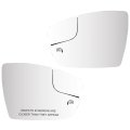 Left And Right Side Replacement Mirror Glass Fit For 2012d For Focus Heated Cm5z-17k707-h Cm5z-17k707-g