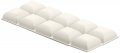 Prime-line Products M 6027 Tub Enclosure Bumper Set Adhesive Backed White Pack Of 4 