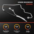 A-premium Power Steering Hose Pressure Line Assembly Compatible With Audi A4 Quattro 2005-2009 1 8l 2 0l