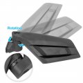 X Autohaux Pair Utv Rear View Racing Side Mirror Black For Can Am Maverick X3 2017-2020 Suzuki Quadracer 450 King Quad