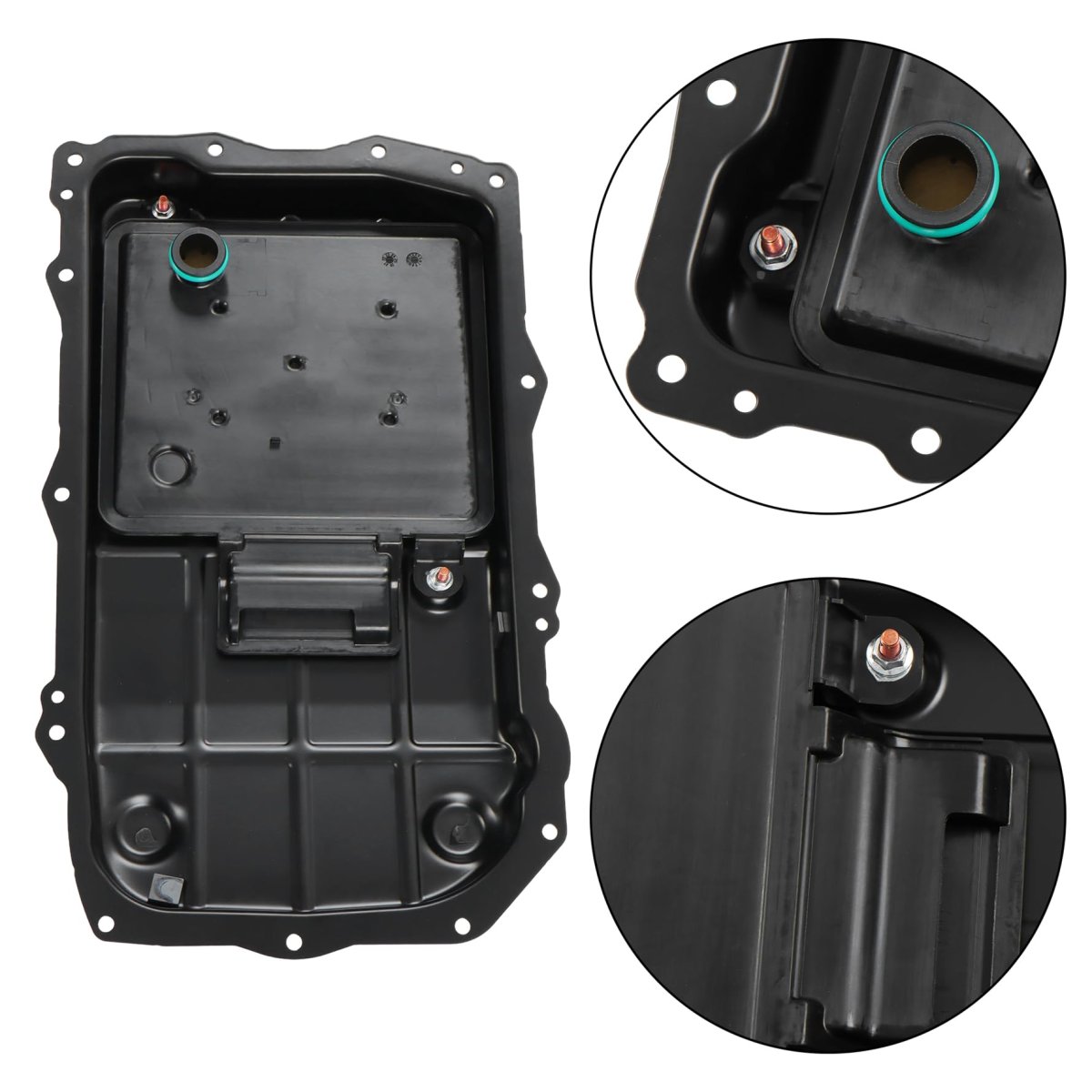 Transmission Oil Pan With Spacer Replacement For Wrangler 2018-2024