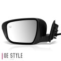 Auto Dynasty Ni1320287 Factory Style Driver Left Side Mirror Manual Folding Power Adjust Heated Glass Turn Signal Compatible